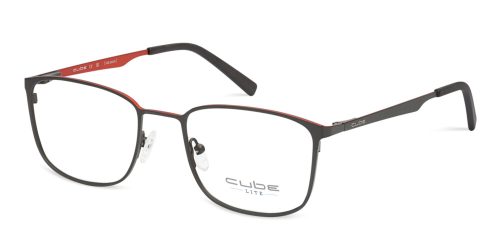 3348L – Cube Lite – Unisex Grey / Red
